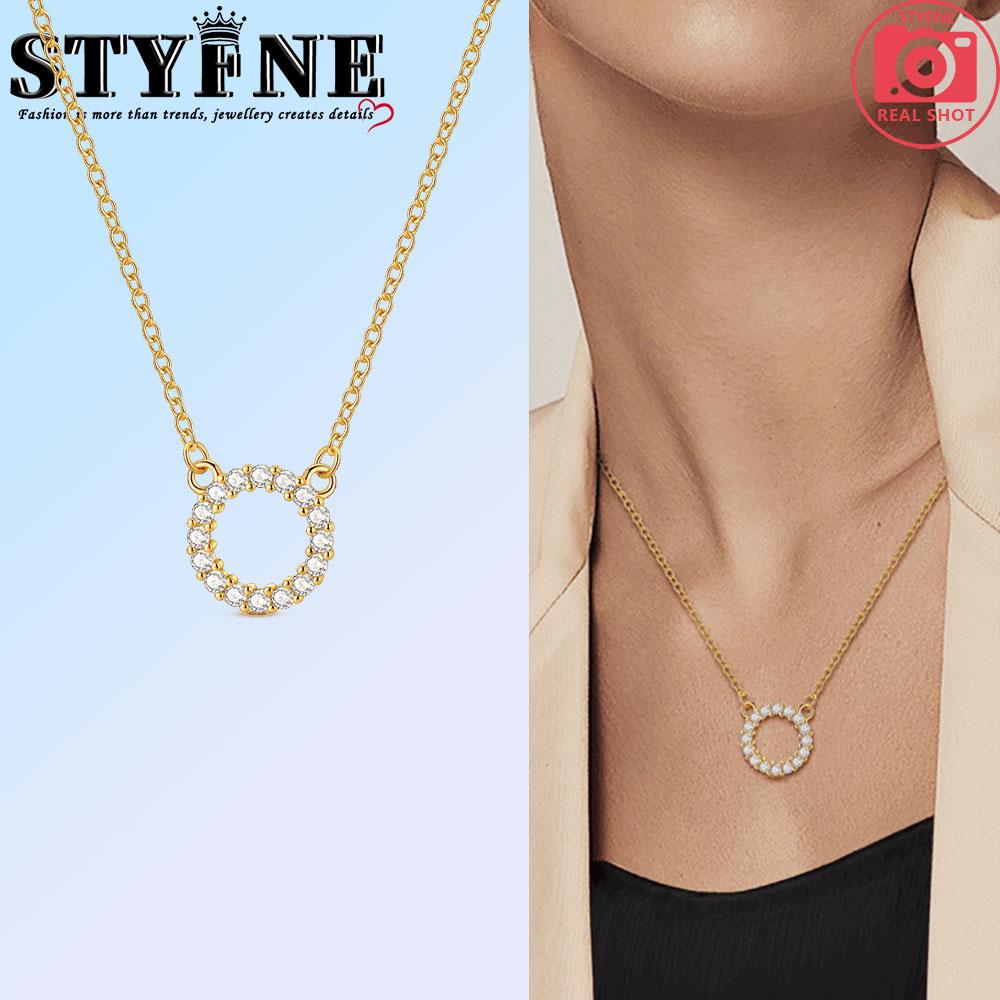 

Original Copper Shining Golden Stone Pink Lotus Pearl Pendant Women S Necklace Elegant Anniversary Birthday Gift