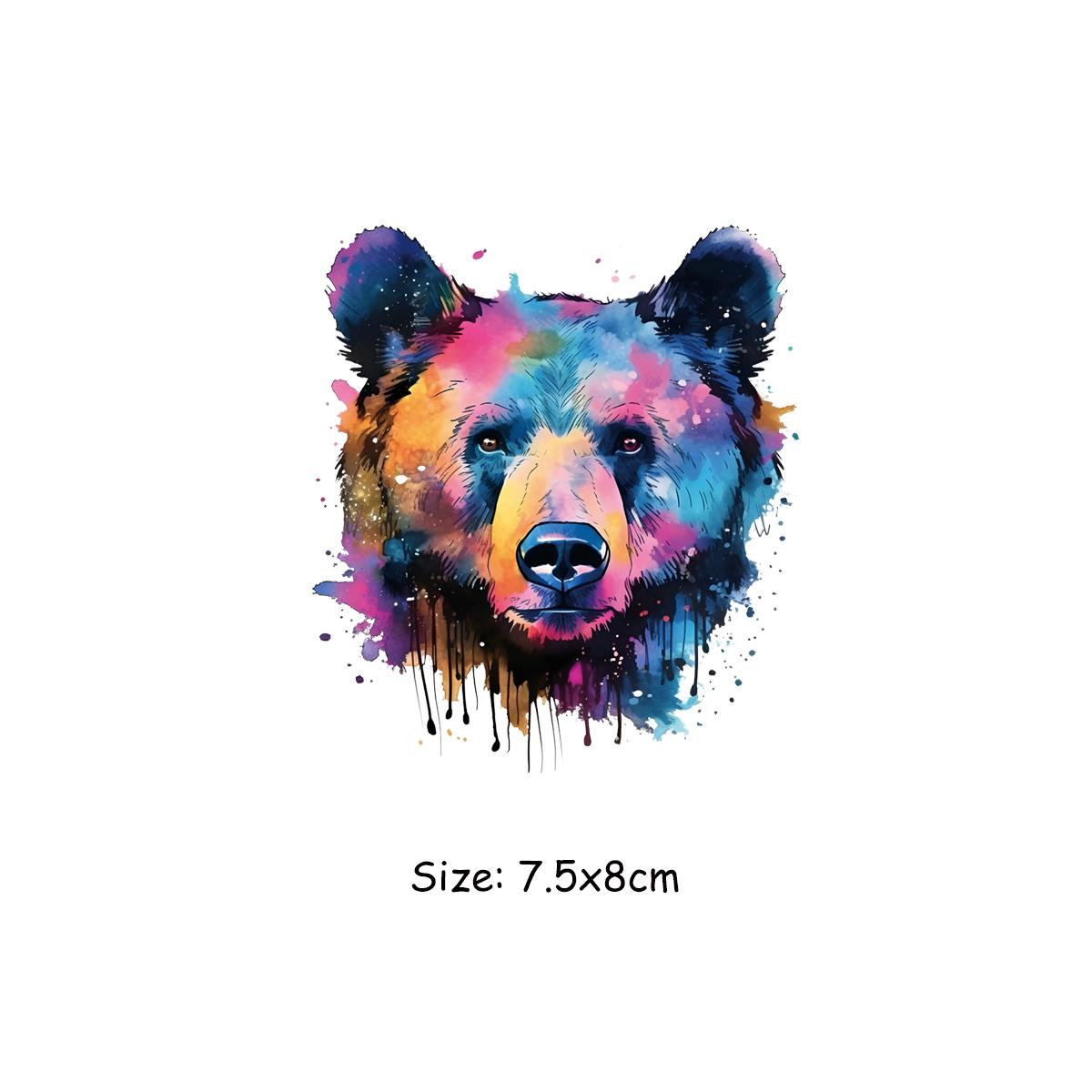 

Железные нашивки для одежды с волчьим узором, аксессуар «сделай сам», наклейка, модные полосы, термопресс, аппликация, джинсы, наклейки для одежды, нашивки