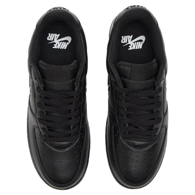 Nike Air Force 1 Low Retro Color Of The Month Jewel Triple Black Sneakers FN5924-001