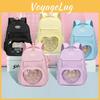 Versatile And Trendy Nylon School Backpack For Kids In Various Bright Colors For All Grades