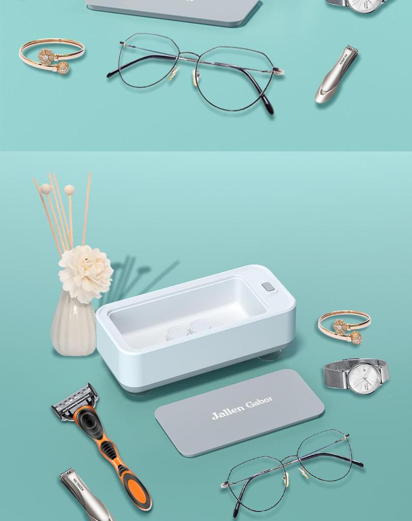 Contact Lens and Jewelry Multifunctional Cleaner - Portable Glasses Cleaning Machine