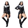 2023 New Halloween Nun Role Play Costume Sexy Nurse Cosplay Stage Performance Outfit Polyester Fabric
