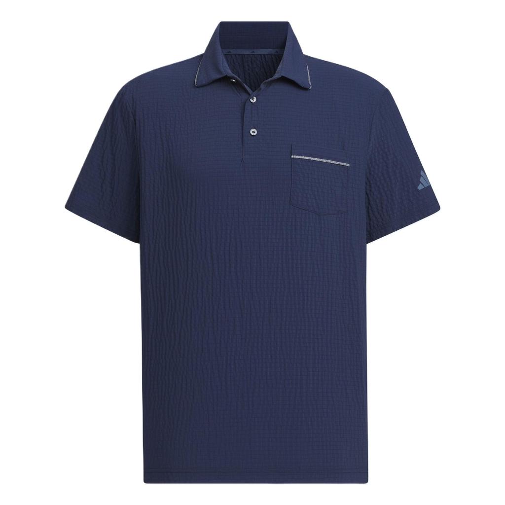 Adidas SEERSUCKER POLO SHIRT Polo Shirt Men's College Navy Color JF6296