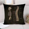 Cushion Cover  Anatomical Skeleton Pillow Cases Pillowcase Pillowcases for Pillows X Cushions Covers for Bed Pillows