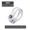 1PC 28.6/31.8/34.9MM Aluminum Alloy Bicycle Seat Tube Clamp Quick Release Seat Tube Clip Road Bike Seatpost Clamp Bike Accessori