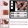 24Pcs/set Manicure Material Christmas False Nails Christmas Fake Nail Extension  Manicurist