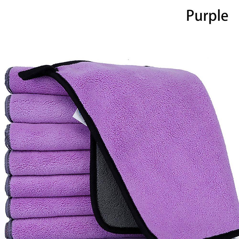 Double Side 30X30CM Super Absorbent Car Wash Towel Cleaning Drying Cloth Microfiber Wiping Rags