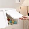 Display Cabinet Storage Bookcase Toy Storage Box Bedside Cabinet Household Doors Durable Organization Solution for Home Office