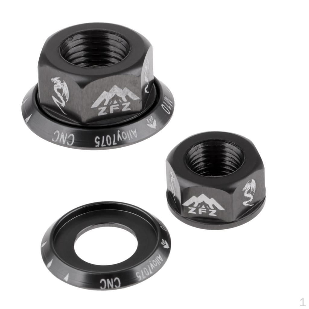 

2 шт. Фланцевая гайка M10 для задней втулки велосипеда с фиксированной передачей, осевые винты, запчасти