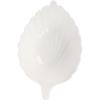 Set of 3 White Leaf-Shaped Ceramic Bowls II