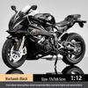 1:12 Kawasaki Ducati Alloy Motorcycle Toy with Sound, Light, and Sliding Motion