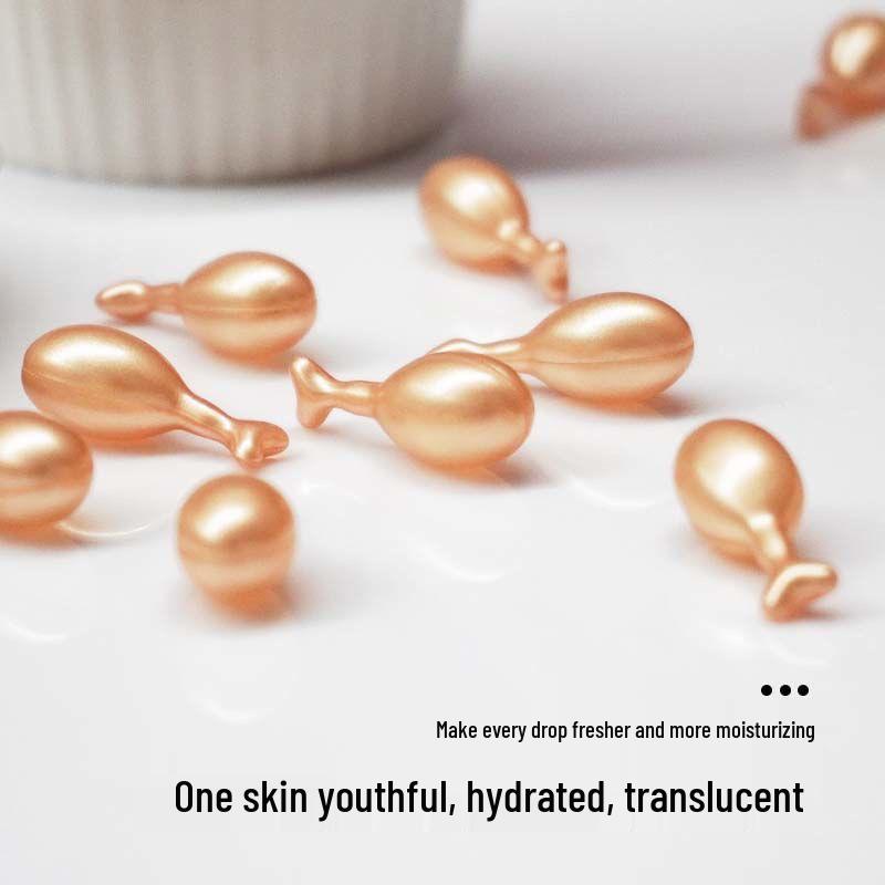 Fulleren Plazenta Feuchtigkeitsspendende Anti-Falten Gesichts Kapseln