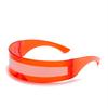 Future Cyberpunk Rimless Sunglasses Retro Sun Glasses Punk UV400 Mirror Eyewear Vintage Gothic Steampunk Party Glasses