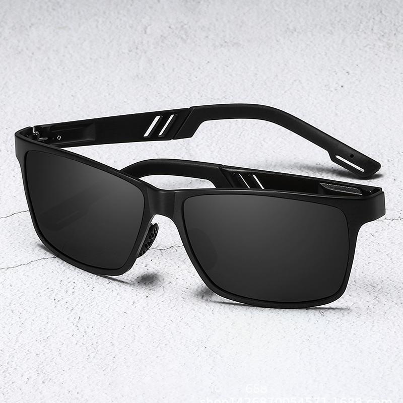 Men'S Outdoor Sunglasses Vintage Luxury Colorful Film Sun Glasses Travel Fishing Driving Sunglass With Box And Cloth