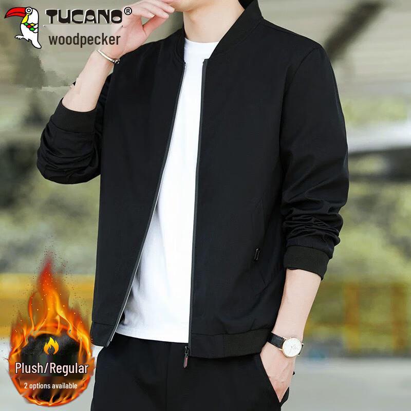 Tucano Men's Business Casual Baseball Collar Jacket