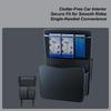 Car Seat Organizer Front Seat Leather Large Capacity Console Storage Bag Organizer Holder For Console Front Seat For Phones
