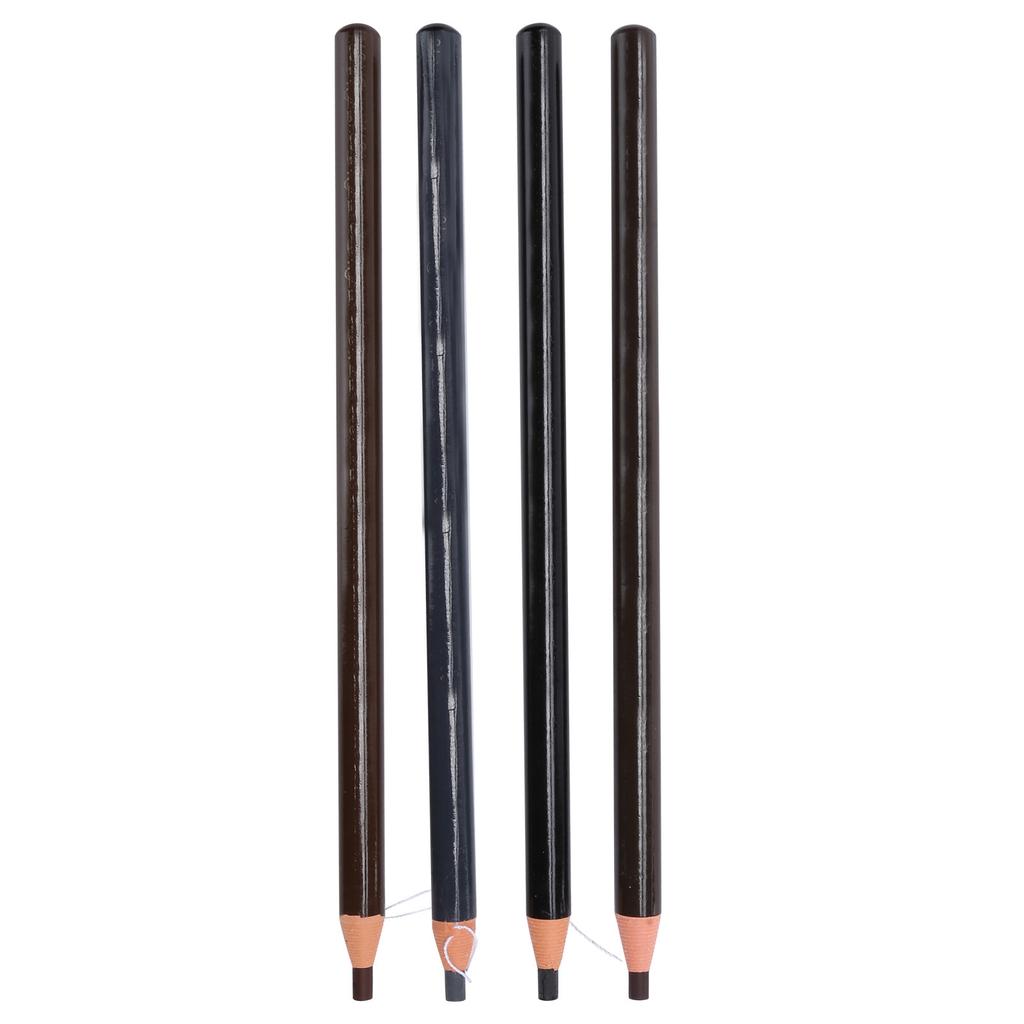 4pcs Eyebrow Pencil Longlasting Waterproof Nature Eyebrow Pen Cosmetic Tools Supplies