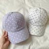Korean-Style Cute Star Print Sweet Baseball Cap Versatile Spring Summer Outfit Accessory Face Slimming Effect
