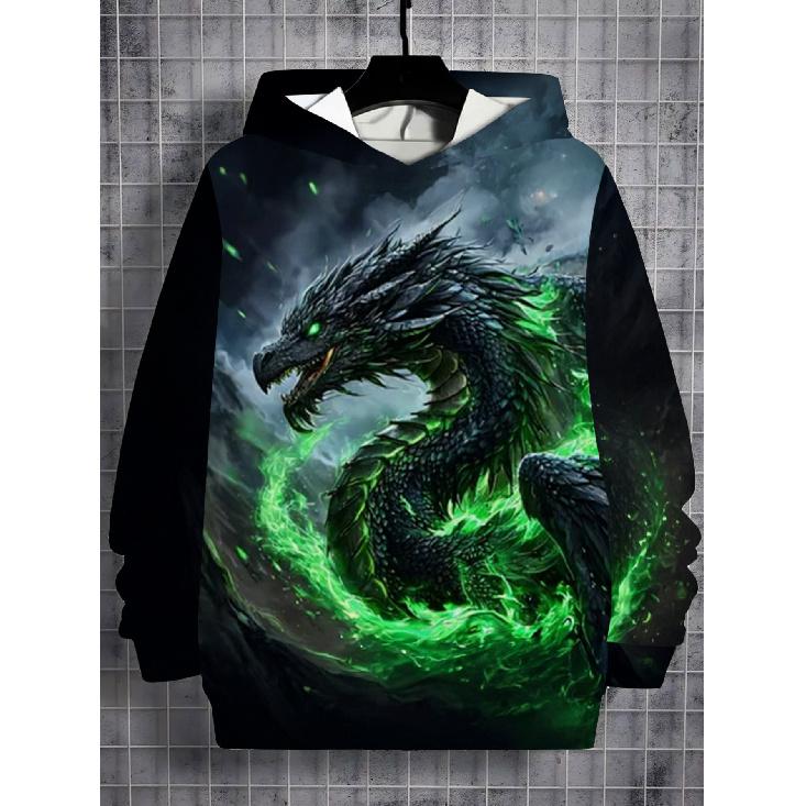 2026 New Colorful Animal Prints Hoodie 3D Sweatshirt Men/Women Hooded Autumn And Winter Coat Mens Clothing Funny Jacket Black Hoodies