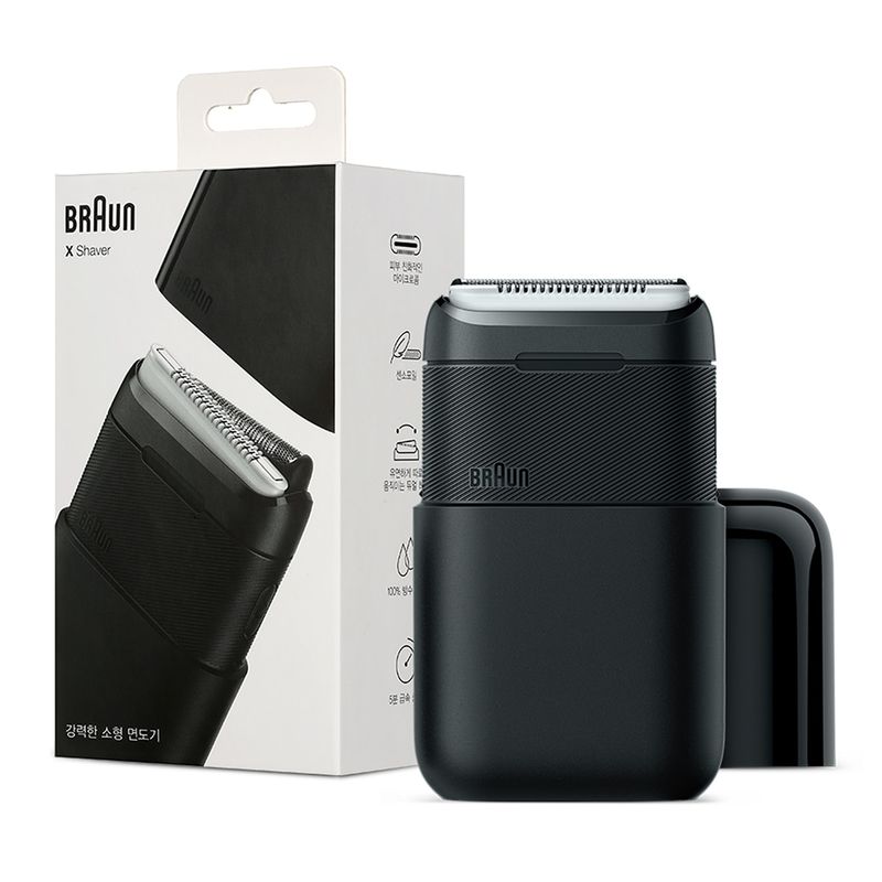 Braun 6 Electric Shaver + Portable Electric Shaver