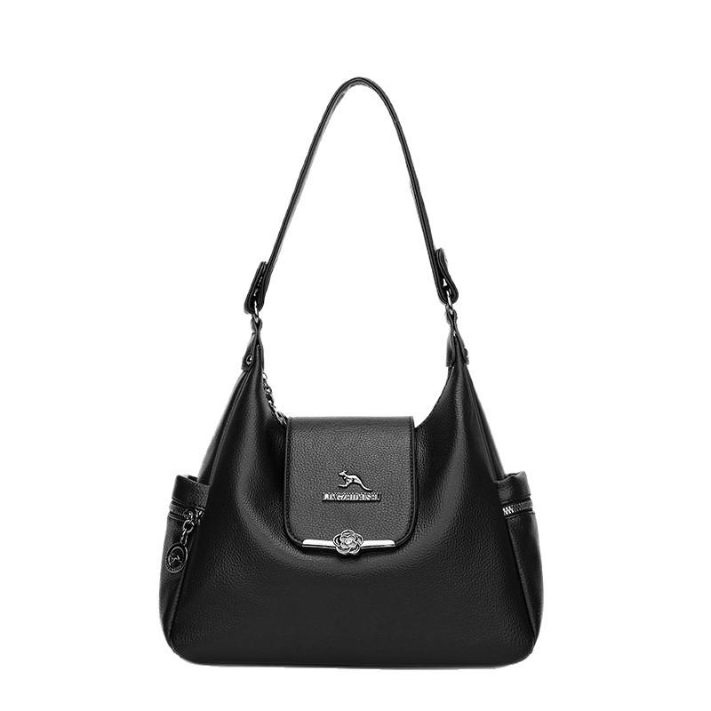 Kangaroo Large Capacity Luxury Crossbody Bag – 2025 Versatile Fashion Commuter Shoulder Bag