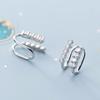 Ear Hole Ear Cuff Double Layer Zinc Zinc Alloy  Ear Bone Clip Cartilage Clip Clip Earrings Ear Clip