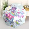 Easter, Sanrio Automatic Open/Close Umbrella Cute Umbrella with Cute Design, Portable 3 Fold Compact Umbrella for Men & Women, Halloween Chr