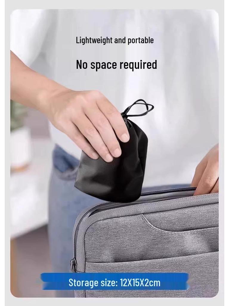 Aufblasbares Lendenstützkissen mit Druckknopf für lange Reisen und Sitzen