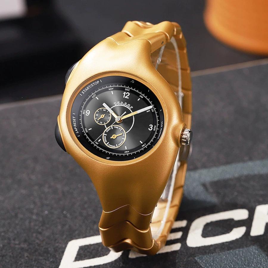 Casual Fashion Men Heterotypic Personality Quartz Watches Anniversary Gift