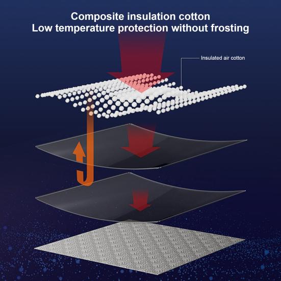 Automobile Ice Shield Snow Cover Foldable Design Wear Resistant Easy Installation Anti-Freezing Winter Car Windshield