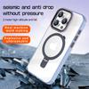 Luxury High Quality Transparent Acrylic Magnetic Stand Phone Case for iPhone 15 Pro Max 14 Plus 13 12 Pro 11 All-inclusive Drop Protection Cover