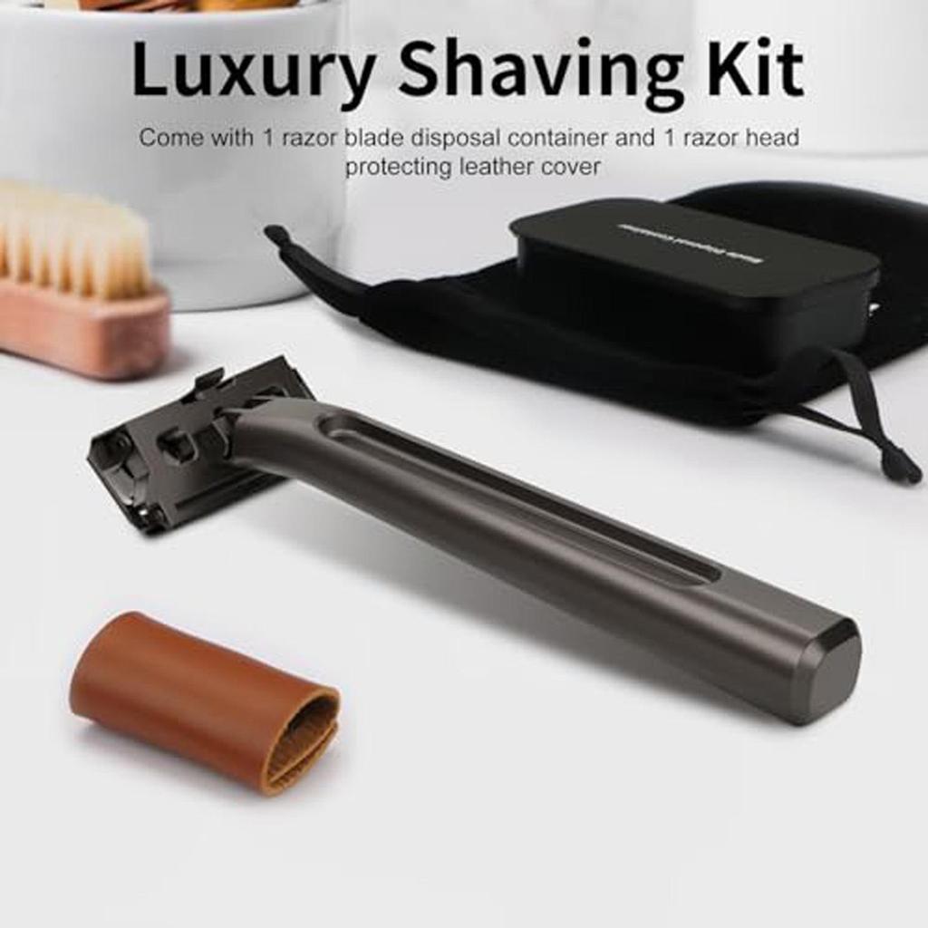 Double Layer Half Blade Manual Razor with Floating Head