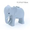 Big Size Building Blocks Forest Animals Lion Deer Panda Beast Enlightenment Toys Compatible Large Blocks Children Kids Gifts