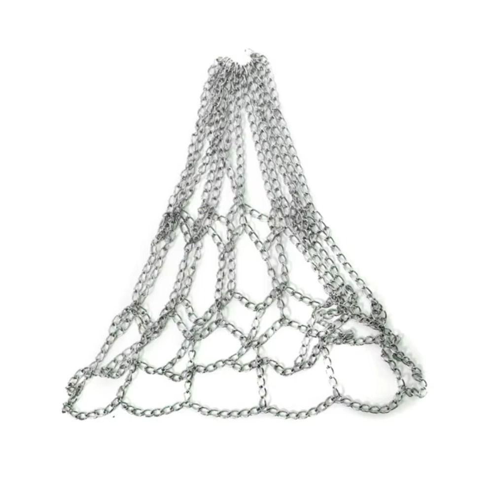 Metal Chain Metal Basketball Net Galvanized Steel Steel Basketball Net Sports Clubs