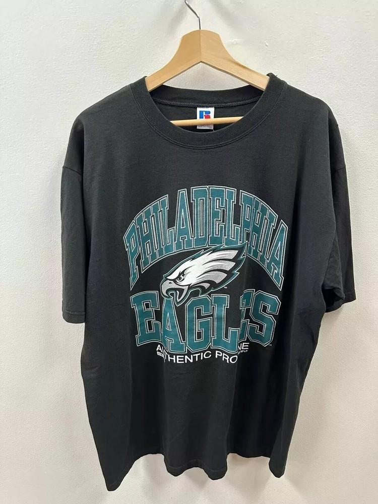 Philadelphia Eagles 90s Football Team Black Unisex Tshirt Reprint S-5XL KH13802