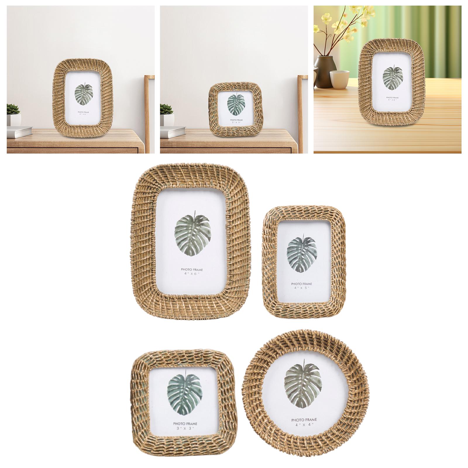 Picture Frame Elegant Centerpiece Photo Frame Tabletop Photo Display Holder for Entrance, Bedroom, Office, Home Decoration