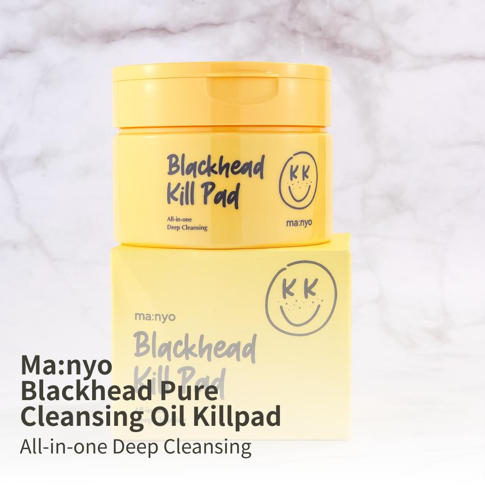MANYO FACTORY Blackhead Pure Cleansing Oil Kill Pad – 50 Pads