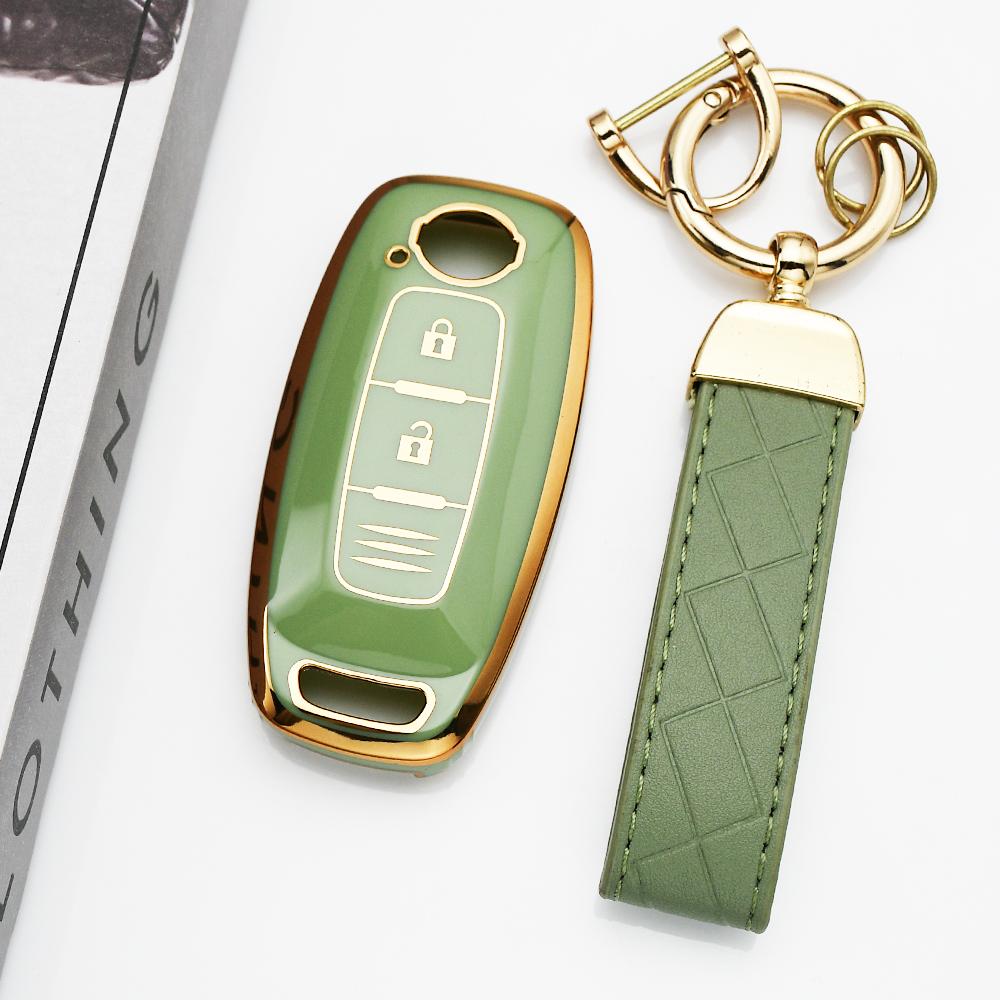 Fashion Tpu Keyless For Nissan Altima Qashqai Pathfinder X-Trail Sylphy Kicks Ariya Car Key Cover Case Keychain Protector