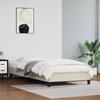 346870 vidaXL Bed Frame Cream 80x200 Cm Faux Leather
