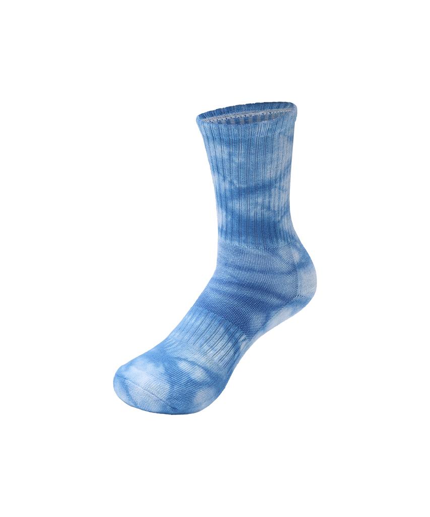 Peullaeniteu Tie-Dye Running Socks Blue