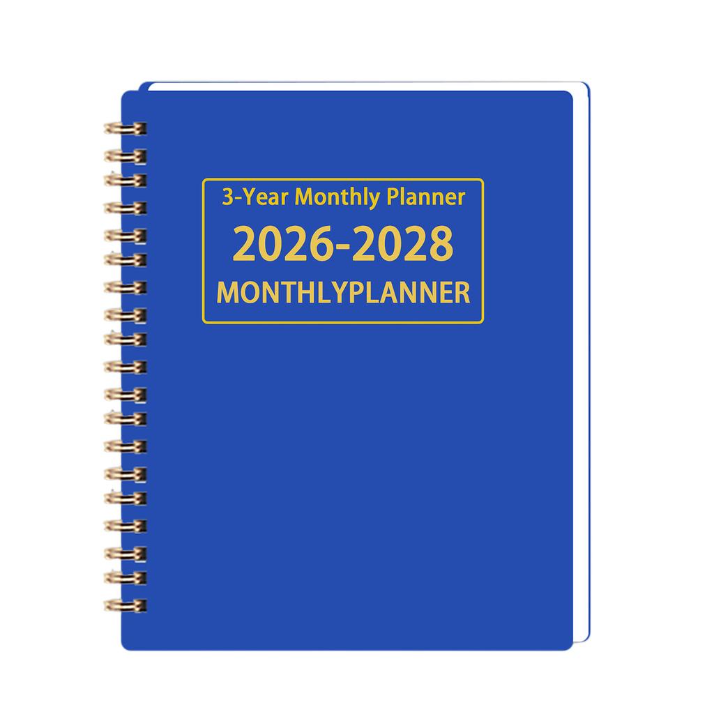 Планировщик месячного календаря на 2026-2028 годы, Органайзер месячного расписания на 3 года