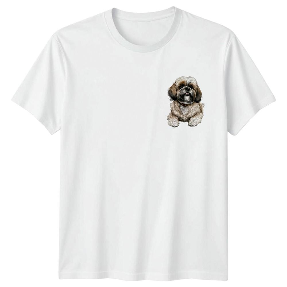 Shih Tzu Dog Animals Unisexs TShirt Unisexs Tee Graphic Unisex Top S