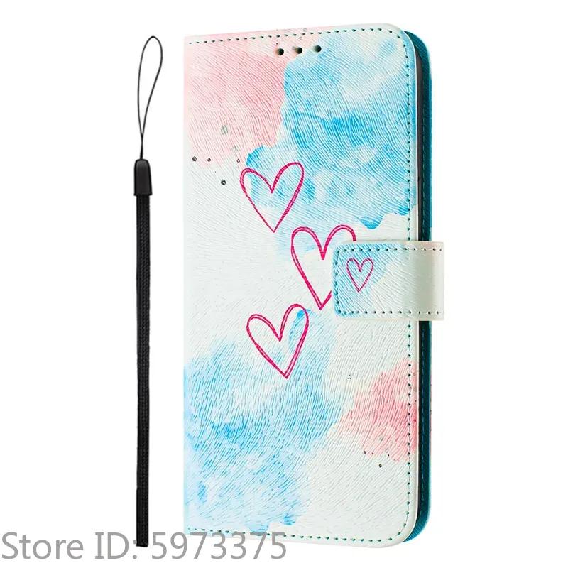 Luxury Flip Leather Case For Motorola Edge 70 Flip Cover On For Moto G67 G57 G06 Power 4G 5G Coque Wallet Bags Flower Cases Etui