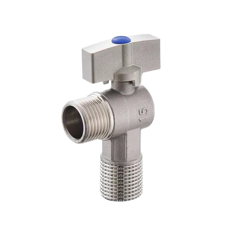 

LiIong 304 Stainless Steel Large Flow Angle Ball Valve for Toilet (1/2 Inch)