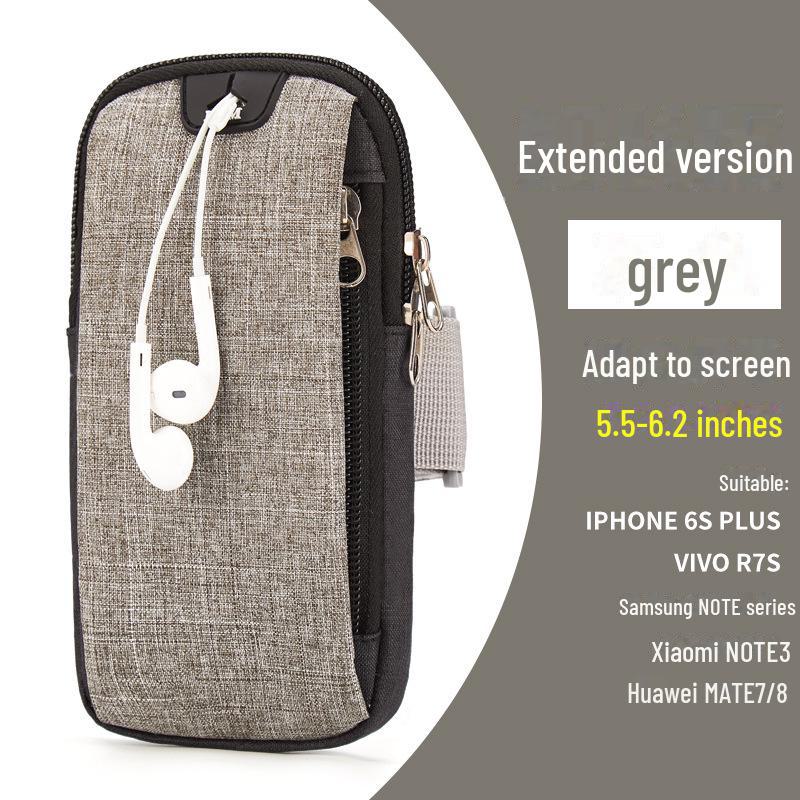 Breathable Running Arm Bag for Mobile Phones - Unisex Fitness Strap