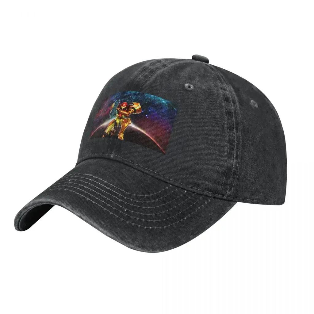 Super Metroid Baseballkappe Anglerhut Golfhut Unisex Tee Hut Designerkappe Unisex Hüte Damen