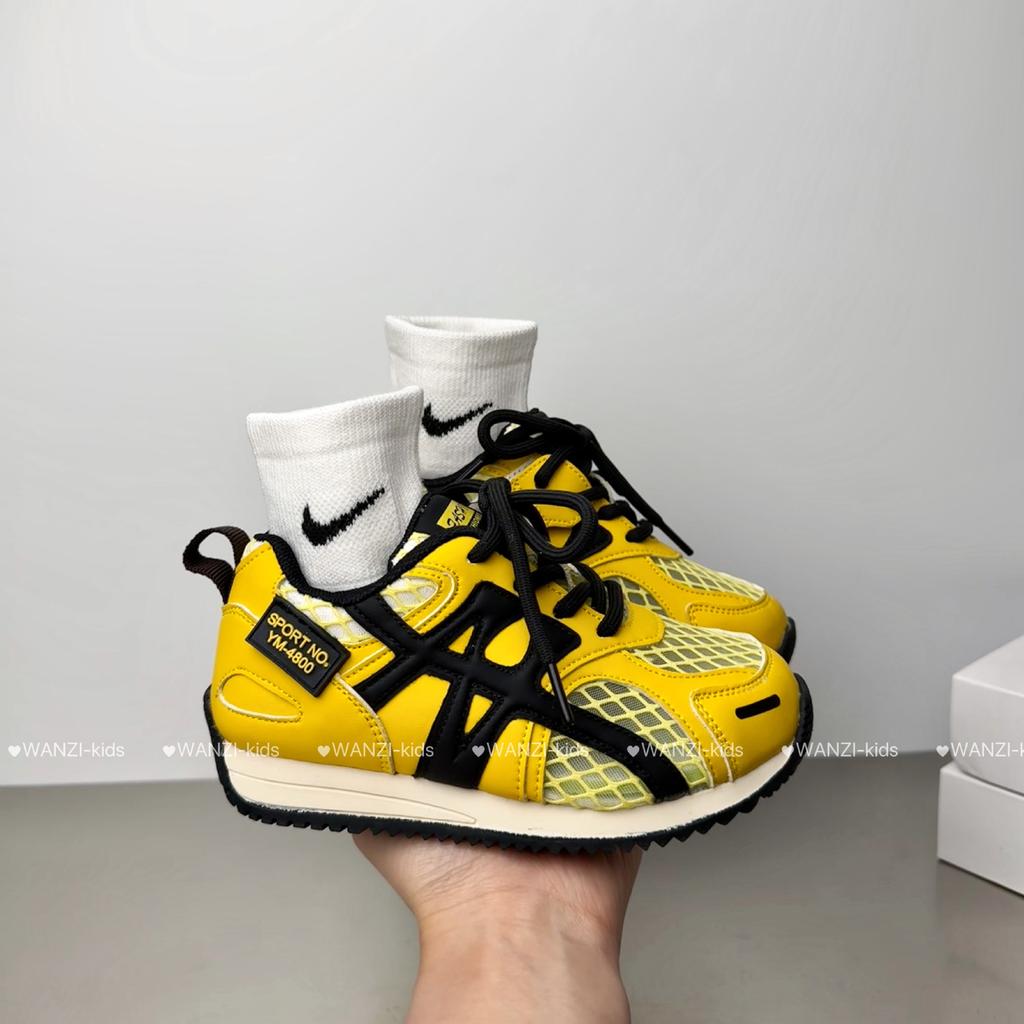 Children's sports shoes 2025 spring and summer new mesh boys' casual shoes soft sole girls' breathable dad shoes Forrest Gump shoes