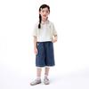 Xiaoyinman Girls' Lace Collar Embroidered Polo T-Shirt