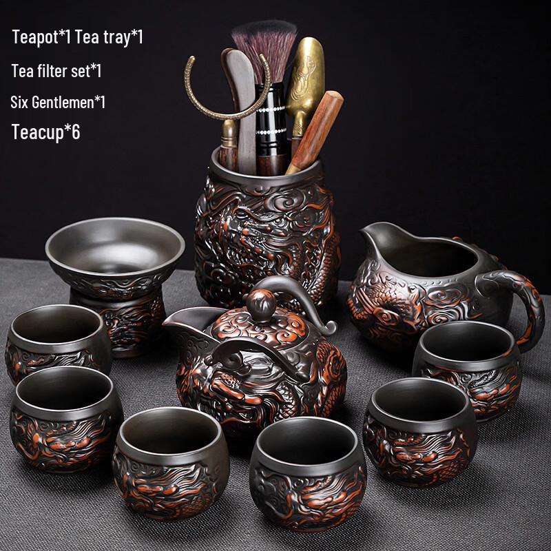 Purple Clay Kung Fu Tea Set