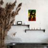Vintage Reggae Vibe Iron Sign - Wall Hanging Rasta Decorative Plaque for Bar, Waterproof and Weather-Resistant Metal Art